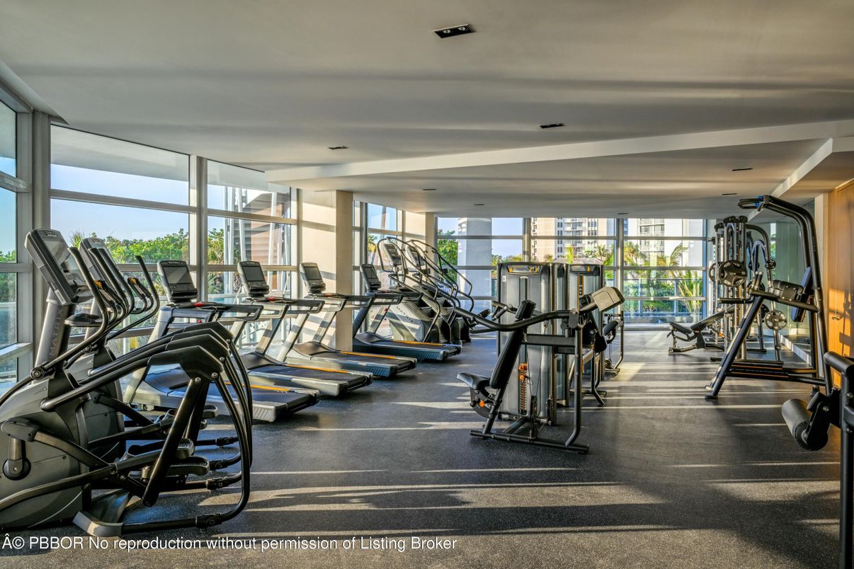 Fitness Equipment, Gym, Interior