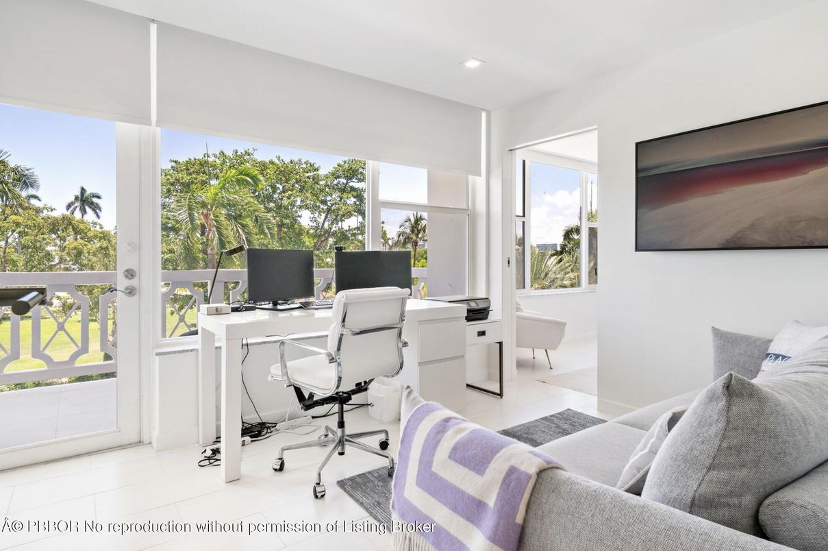 Home Office, Interior, Recessed Lighting
