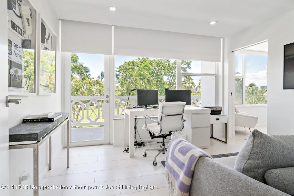 Home Office, Interior, Recessed Lighting