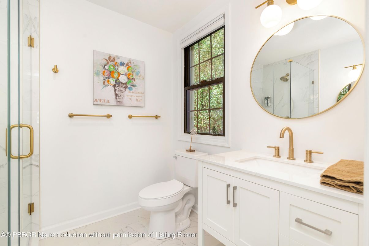 Bathroom, Glass Shower, Interior, Marble