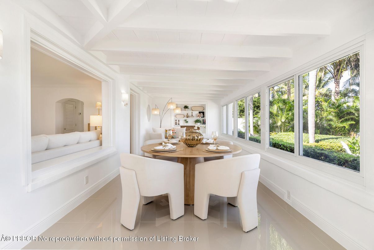 Dining room, Interior