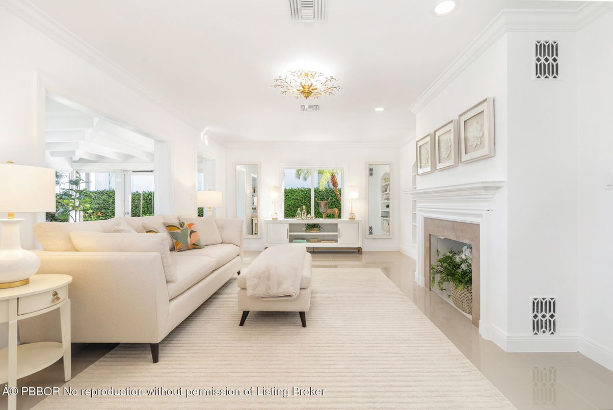 Chandelier, Fireplace, Interior, Living room, Recessed Lighting, Wood Texture Flooring