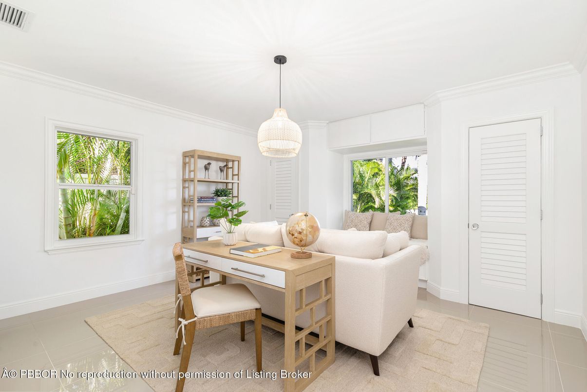 Home Office, Interior, Pendant Lights