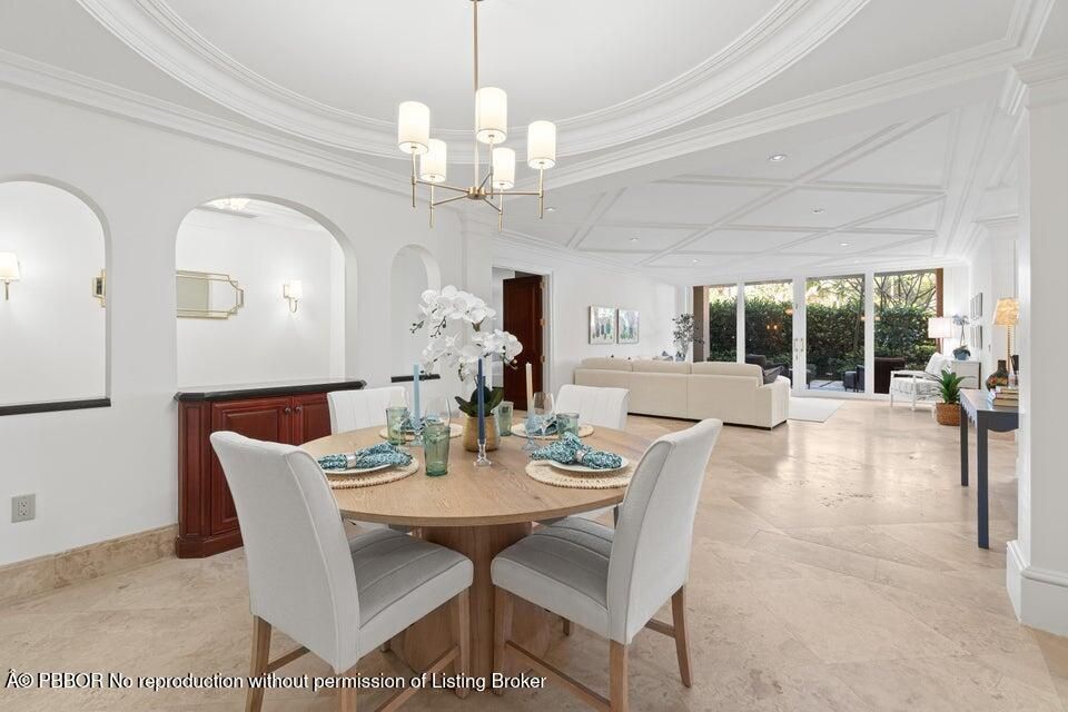 Chandelier, Dining room, Interior, Living room, Recessed Lighting