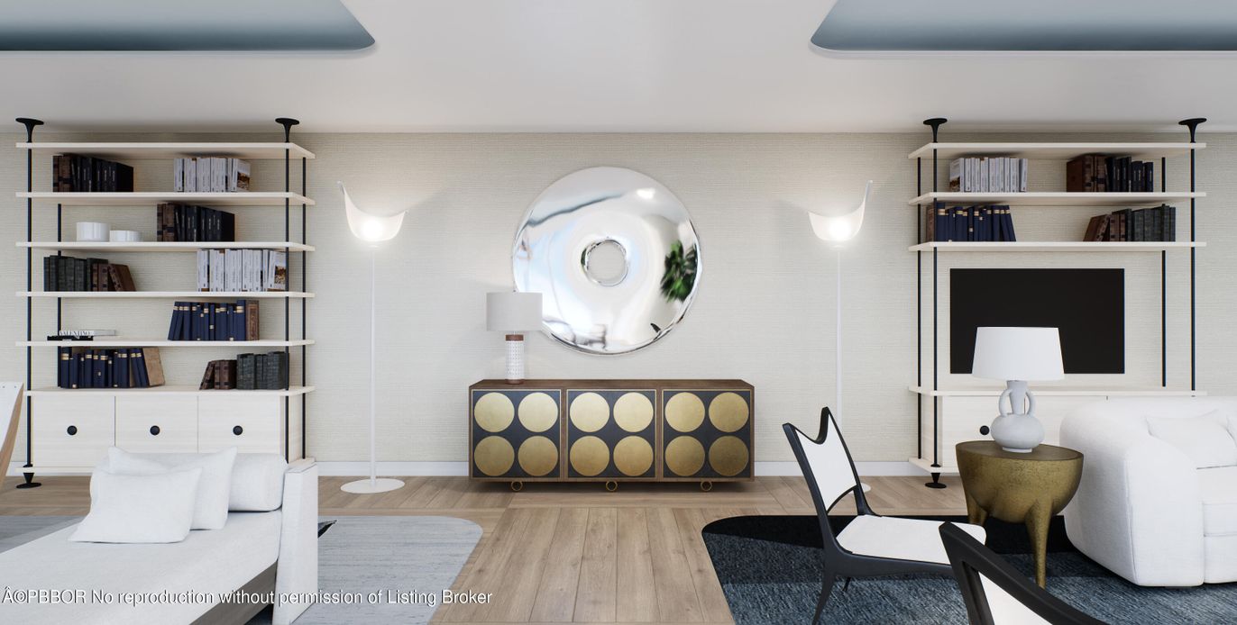 Home Office, Interior, Wood Texture Flooring
