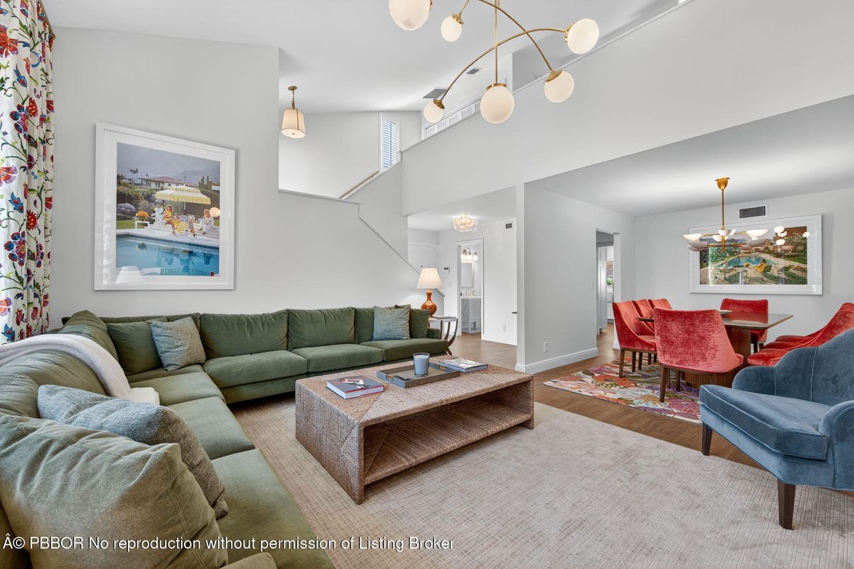 Dining room, Interior, Living room, Pendant Lights, Wood Texture Flooring