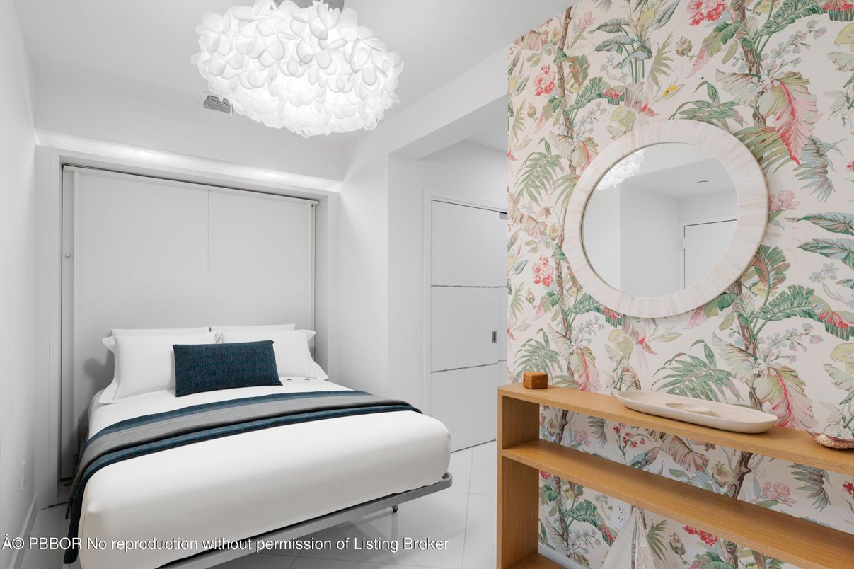 Bedroom, Chandelier, Interior