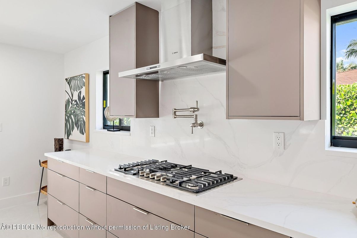 Interior, Kitchen, Marble Walls