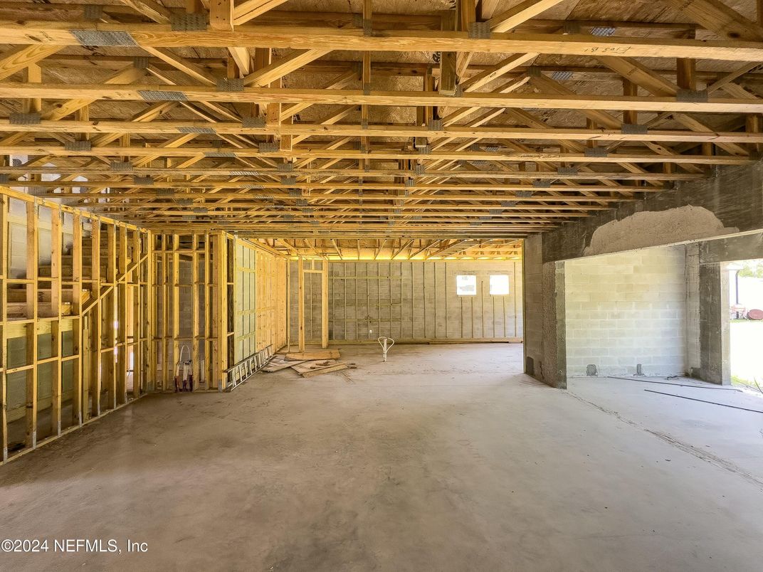 Interior, Wooden Beams