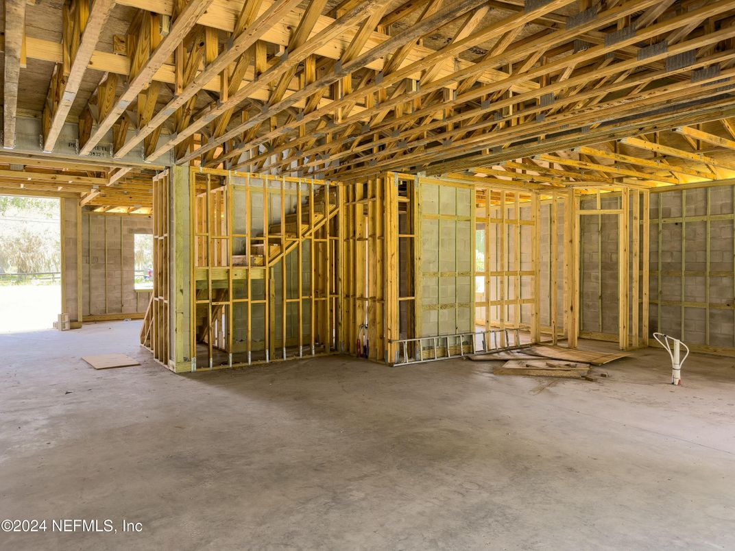 Interior, Wooden Beams