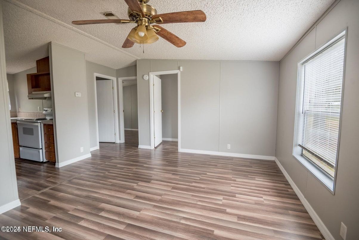 Empty room, Interior, Kitchen, Wood Texture Flooring