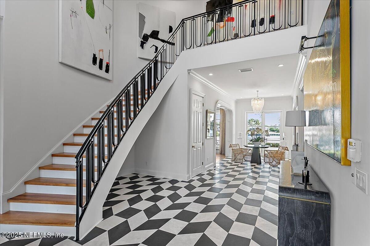 Chandelier, Dining room, Interior, Recessed Lighting
