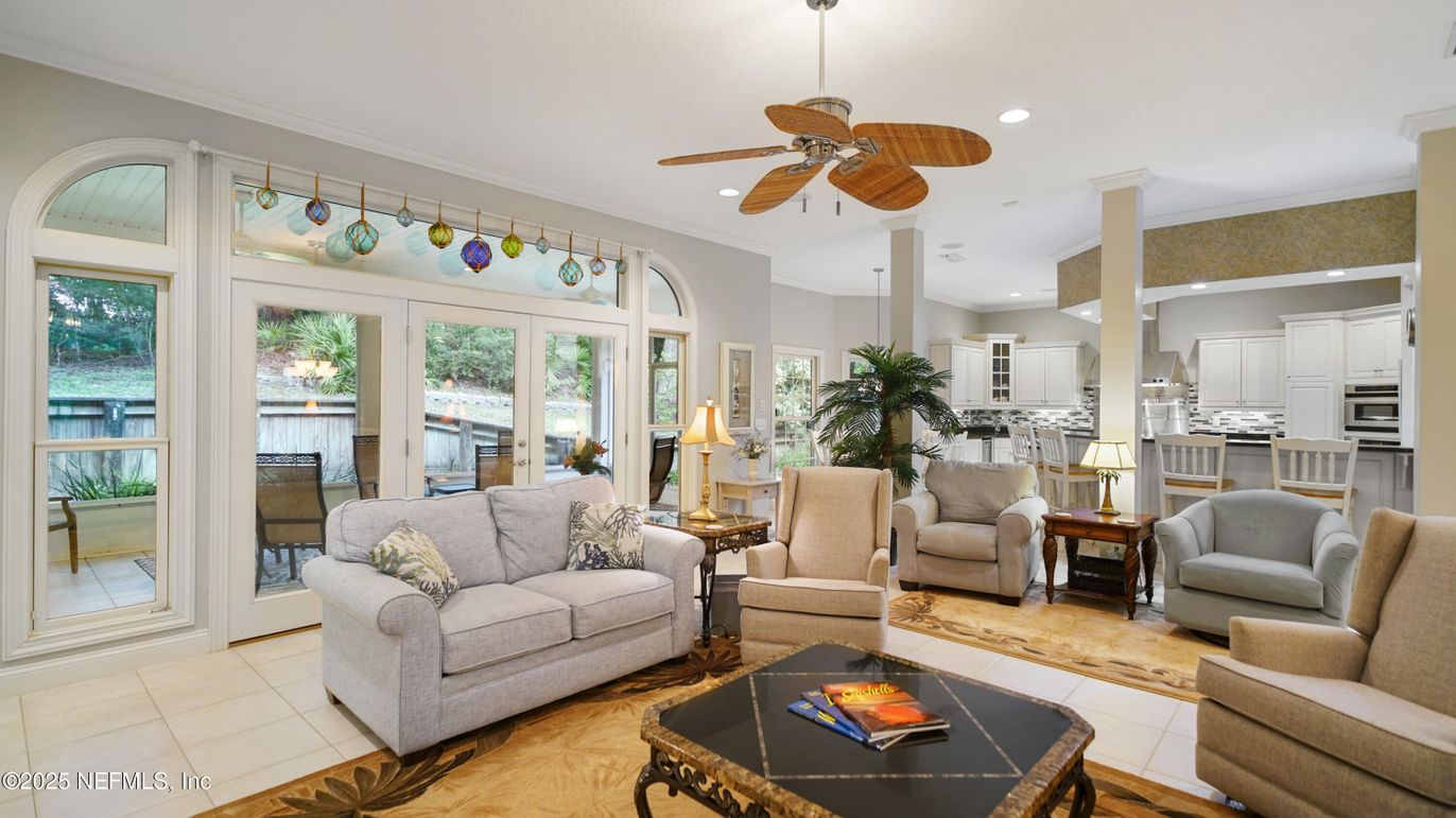 Interior, Kitchen, Living room, Recessed Lighting