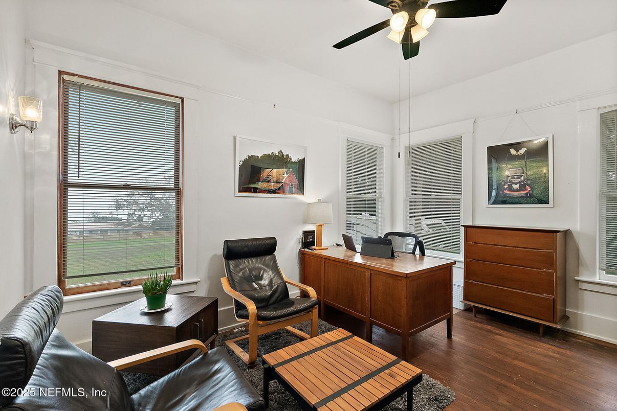 Home Office, Interior, Wood Texture Flooring