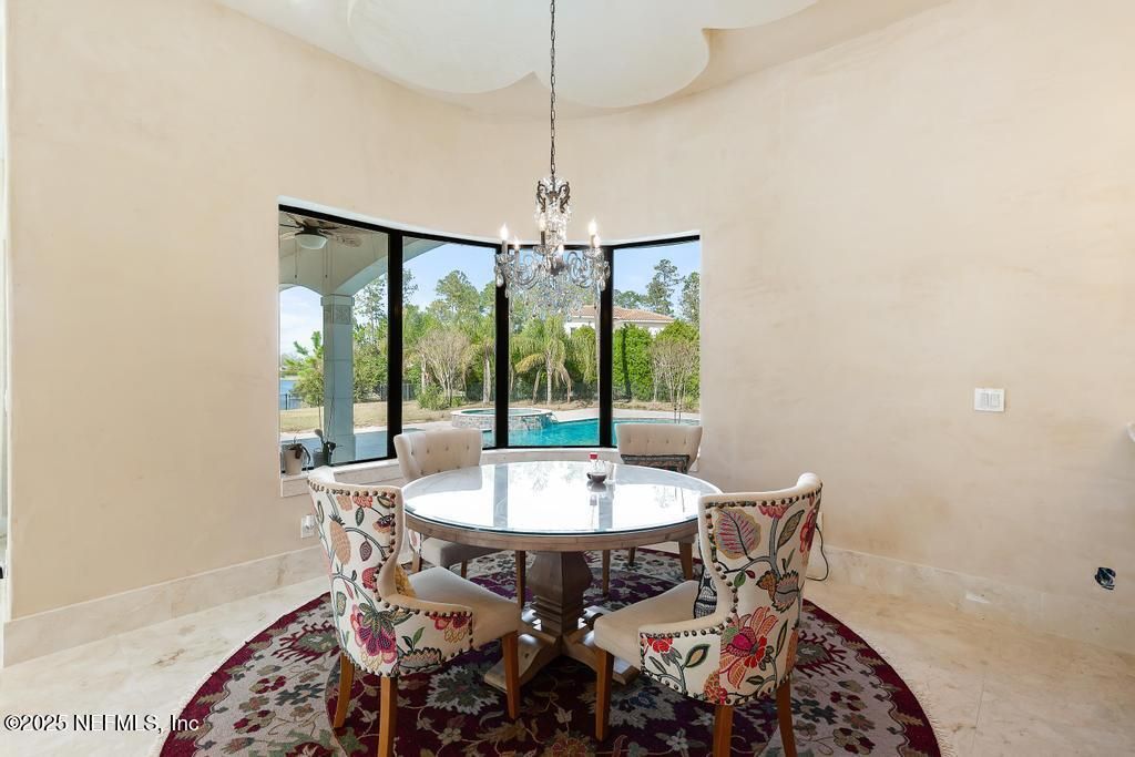 Chandelier, Dining room, Interior, Pendant Lights