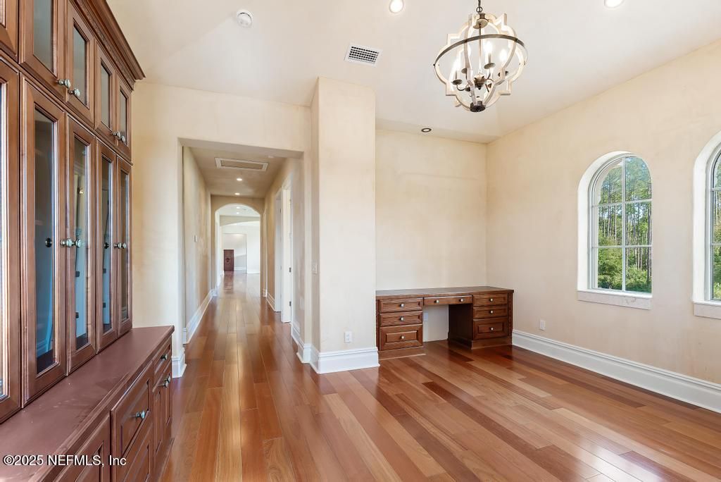 Chandelier, Interior, Pendant Lights, Recessed Lighting, Wood Texture Flooring