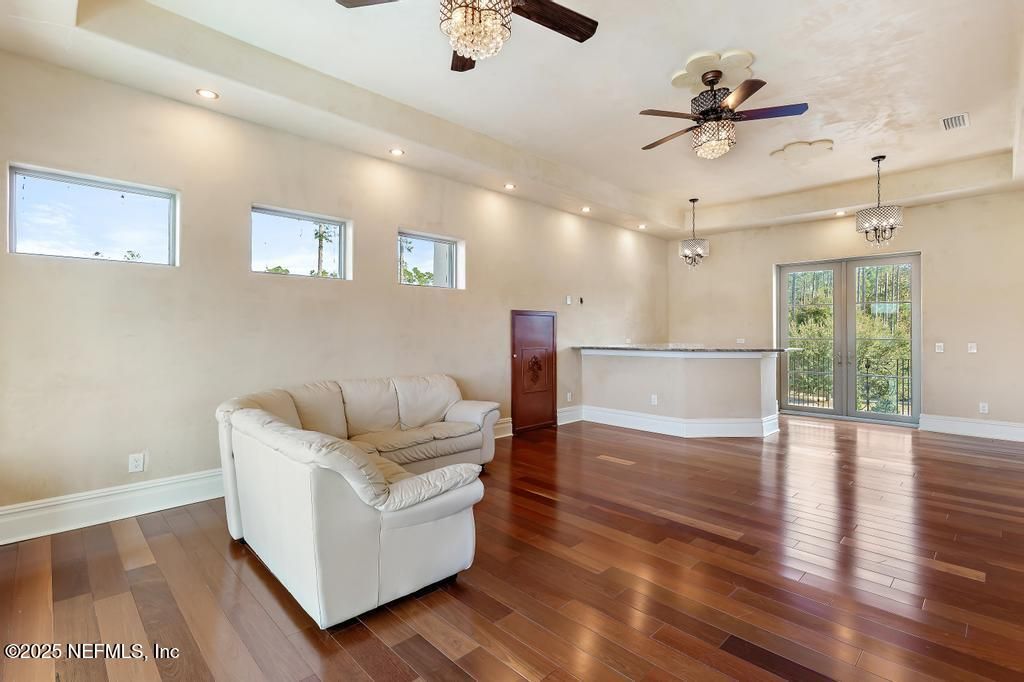 Chandelier, Interior, Pendant Lights, Recessed Lighting, Wood Texture Flooring