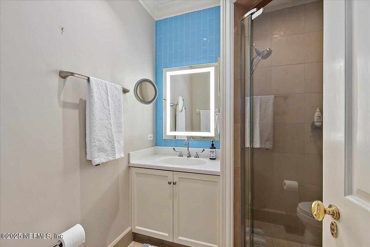 Bathroom, Glass Shower, Interior