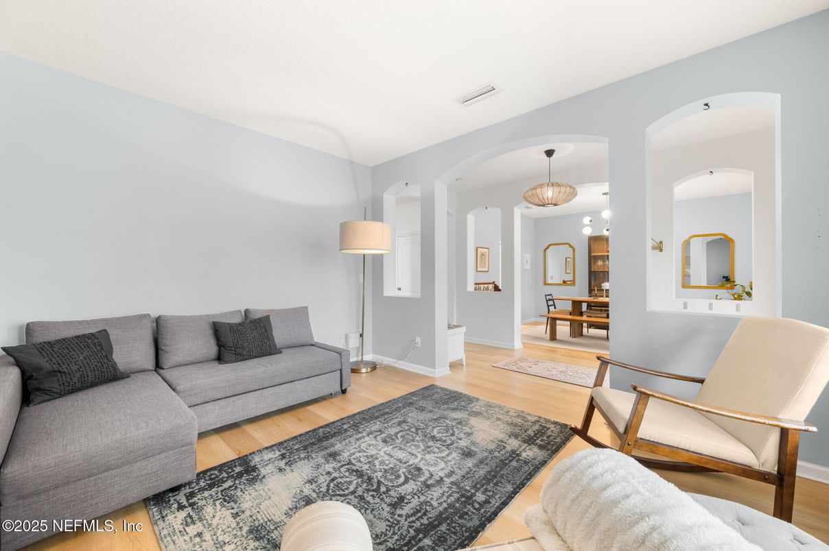 Chandelier, Interior, Living room, Pendant Lights, Wood Texture Flooring