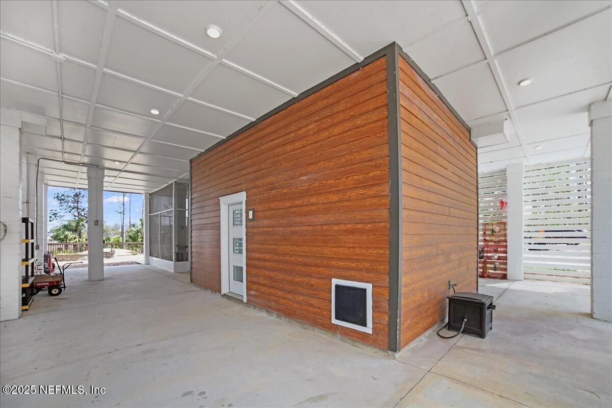 Interior, Recessed Lighting, Wooden Walls