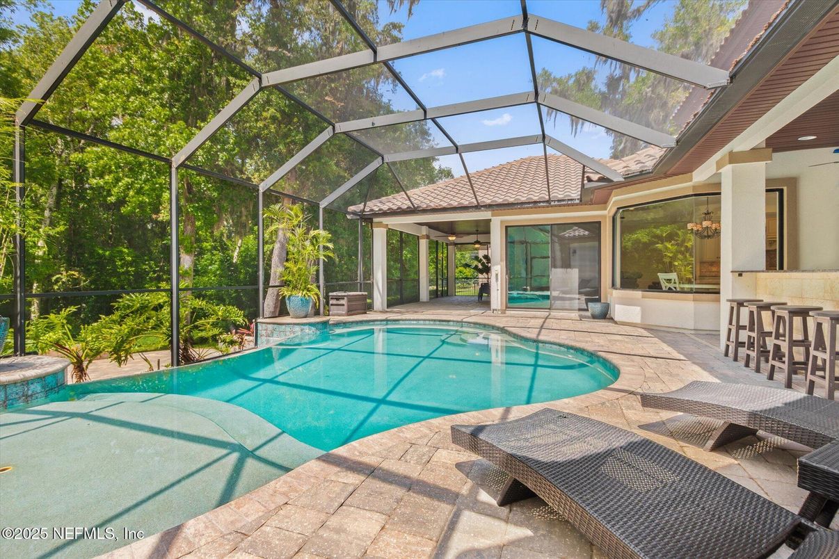 Glass Ceilings, Interior, Pool, Sun Room