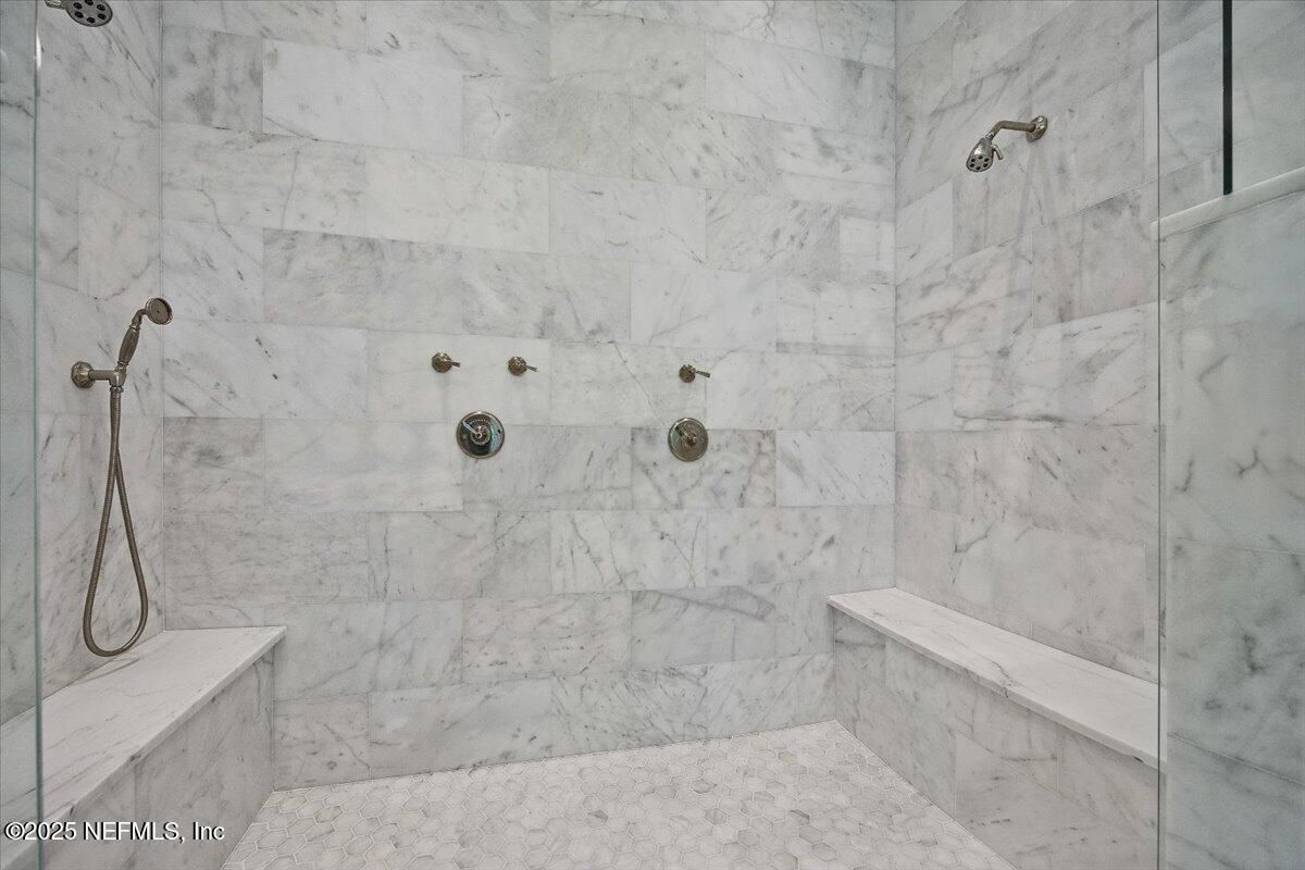 Bathroom, Interior, Marble Walls