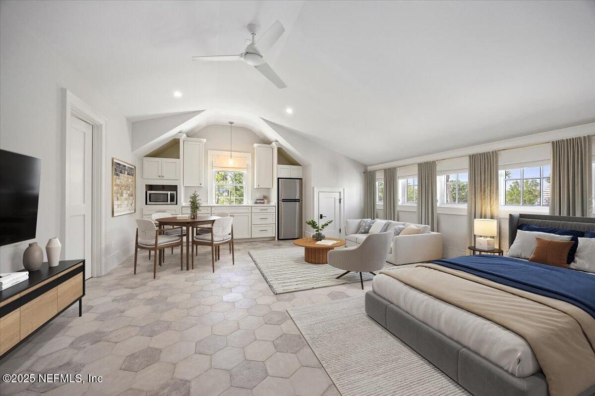 Bedroom, Dining room, Interior, Living room, Recessed Lighting