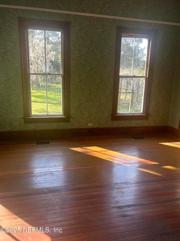 Empty room, Interior, Wood Texture Flooring