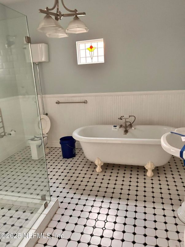 Bathroom, Free Standing Baths, Glass Shower, Interior