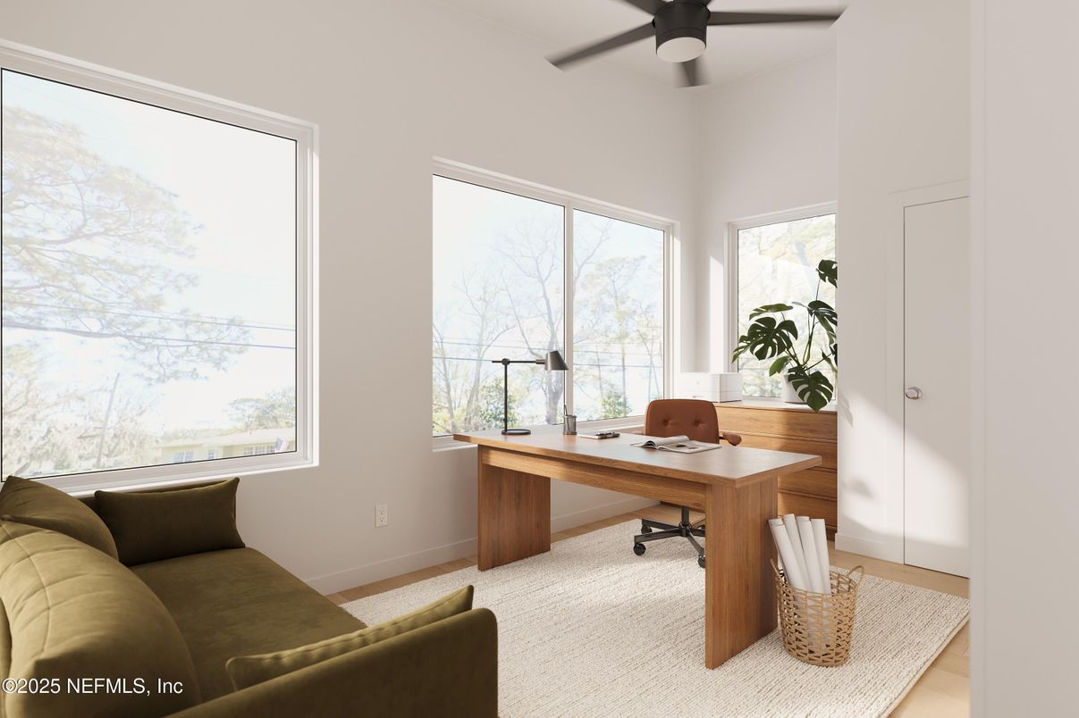 Home Office, Interior