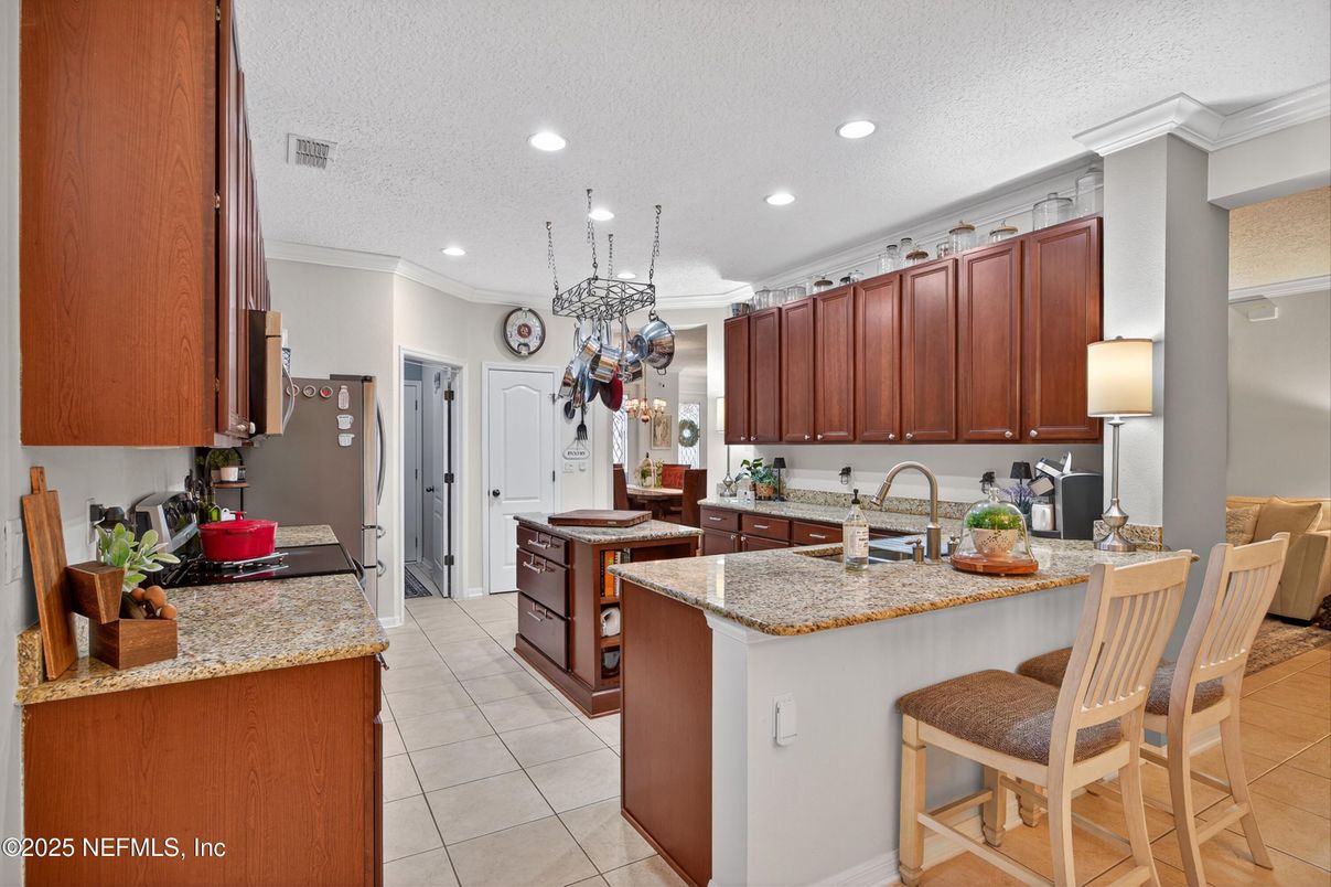 Interior, Kitchen, Pendant Lights, Recessed Lighting