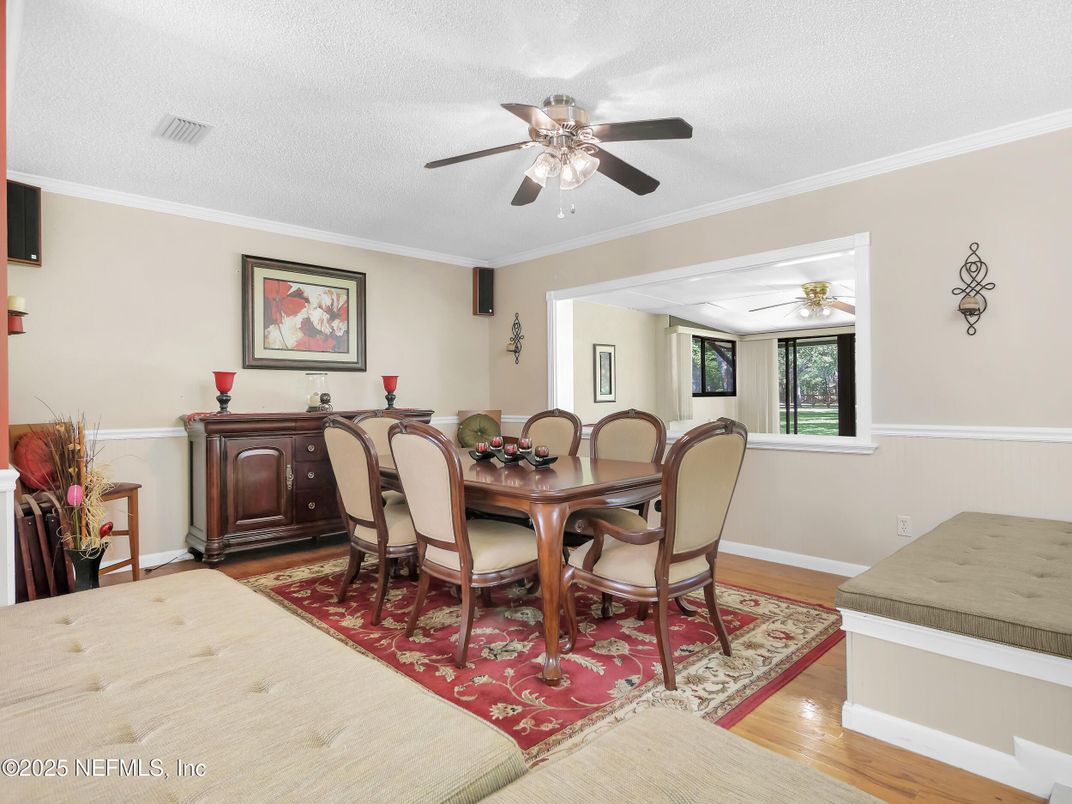 Dining room, Interior, Wood Texture Flooring