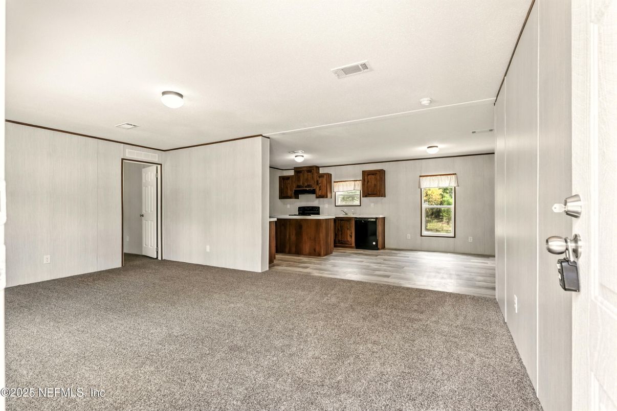 Empty room, Interior, Kitchen