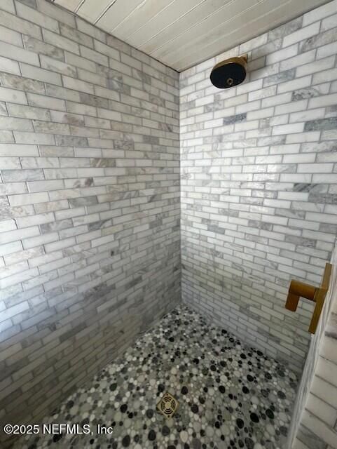 Bathroom, Empty room, Interior, Stone Walls