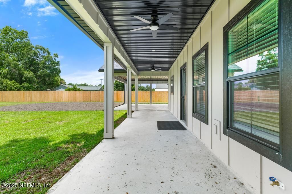 Backyard, Exterior