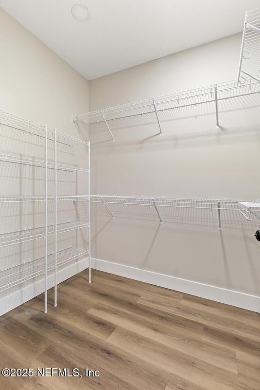 Interior, Walk-in Closets, Wood Texture Flooring