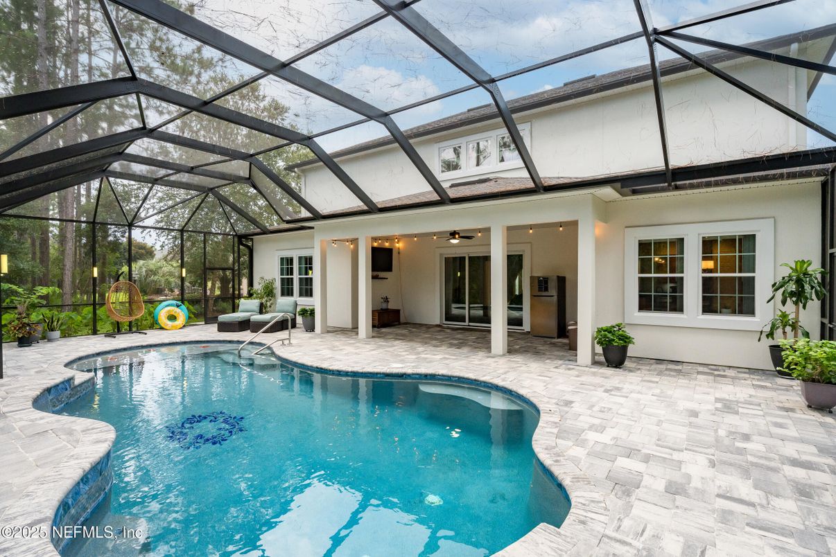 Glass Ceilings, Interior, Pool, Sun Room