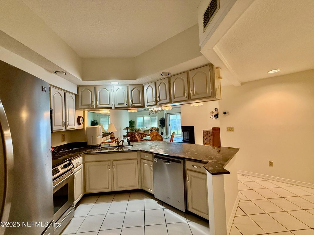 Interior, Kitchen, Recessed Lighting, Stainless Steel Appliances