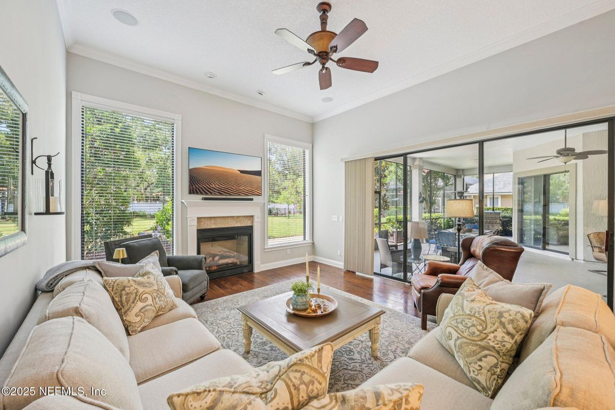 Fireplace, Interior, Living room, Wood Texture Flooring