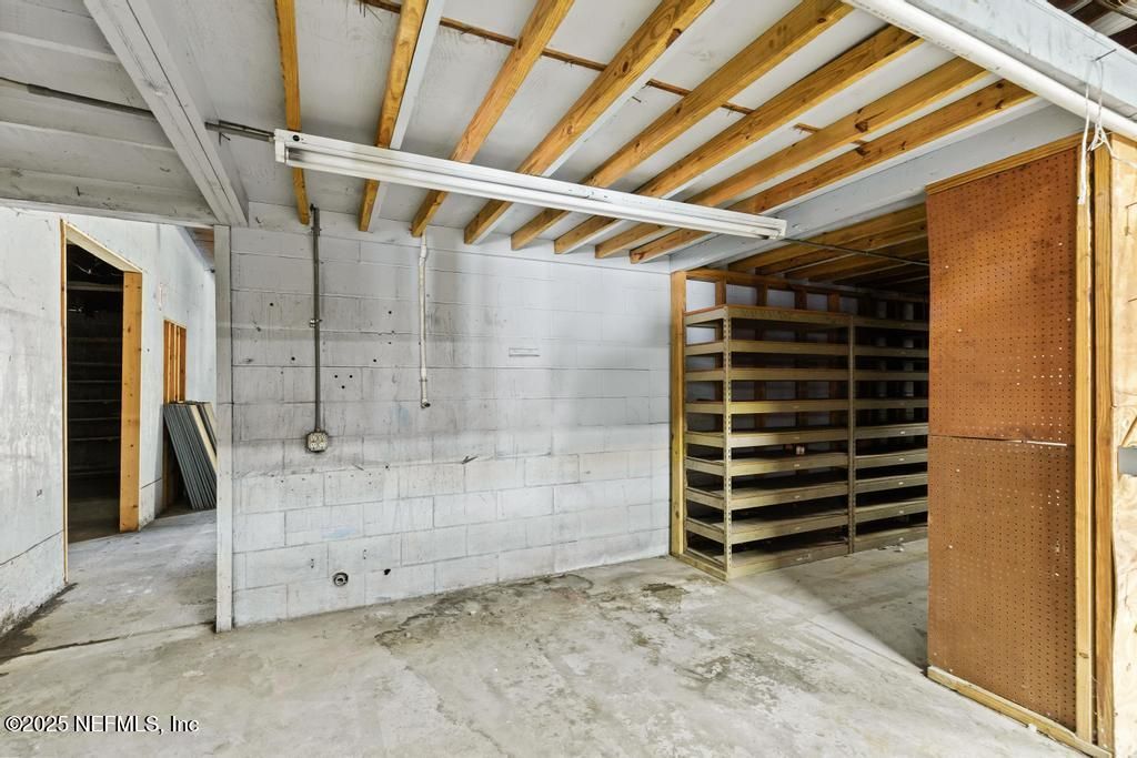 Interior, Wooden Beams