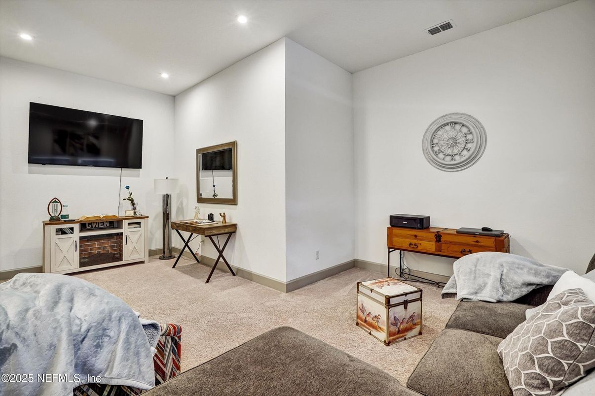 Home Office, Interior, Recessed Lighting