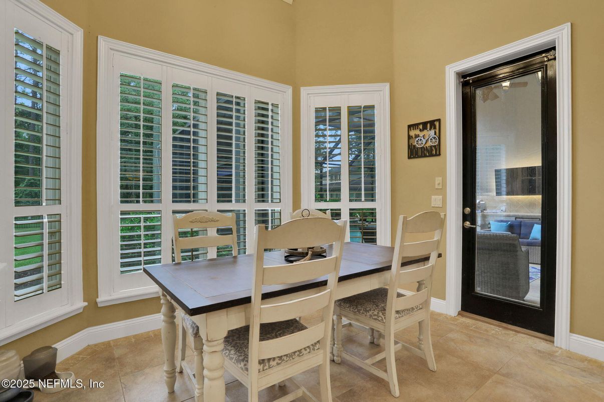 Dining room, Interior