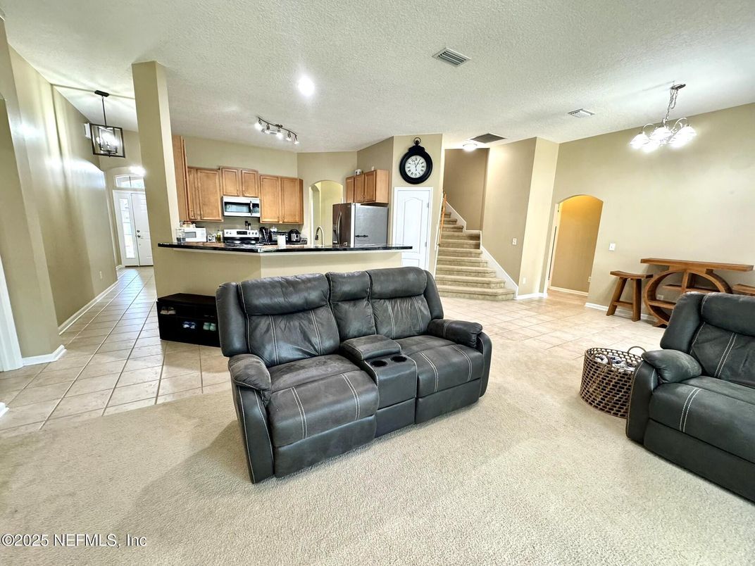 Interior, Kitchen, Living room, Pendant Lights, Recessed Lighting
