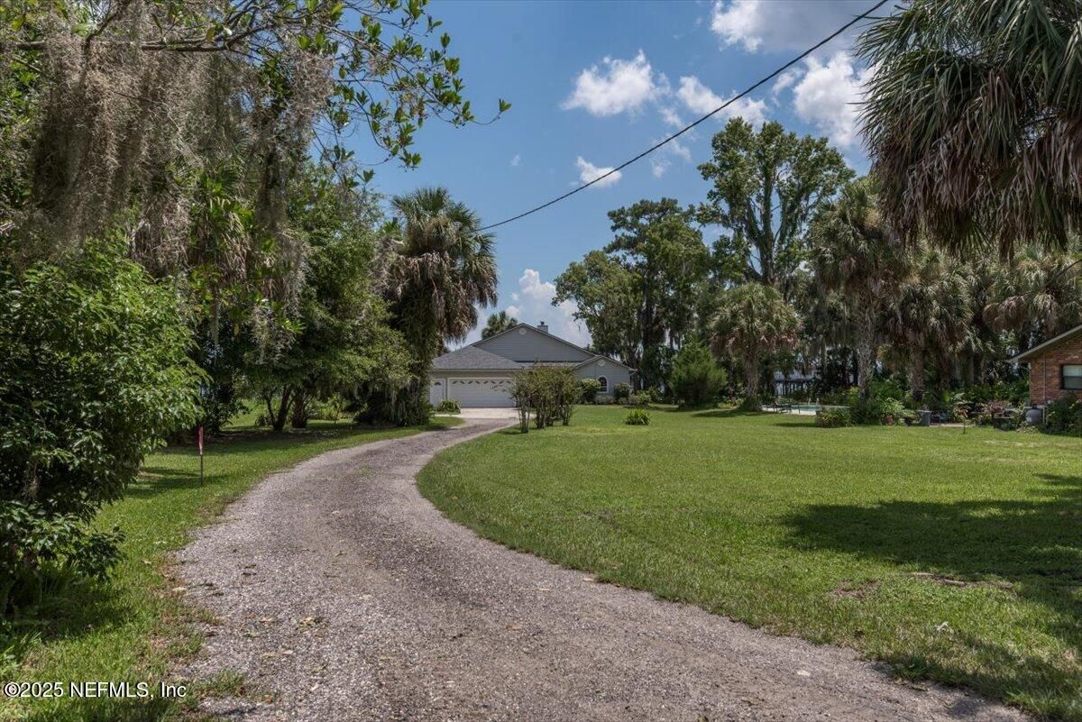 Backyard, Detached Garage, Exterior
