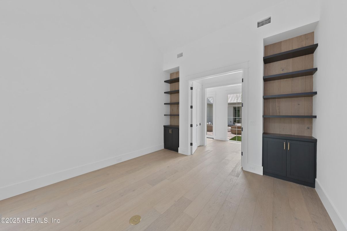Empty room, Interior, Wood Texture Flooring