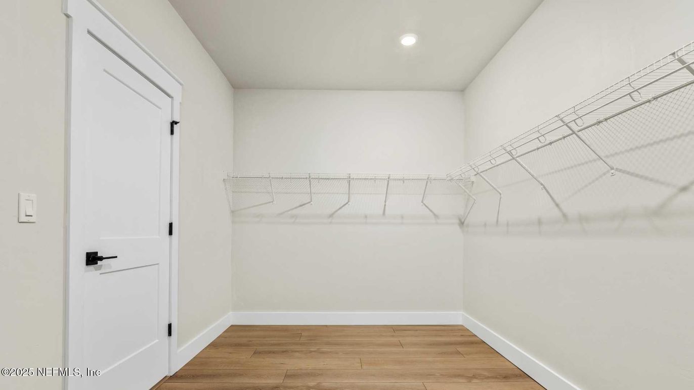 Interior, Recessed Lighting, Walk-in Closets, Wood Texture Flooring