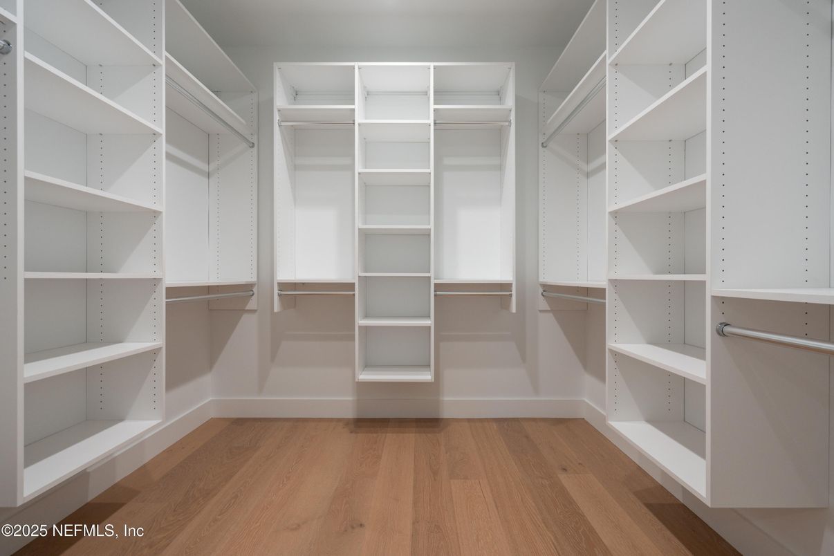 Interior, Recessed Lighting, Walk-in Closets, Wood Texture Flooring