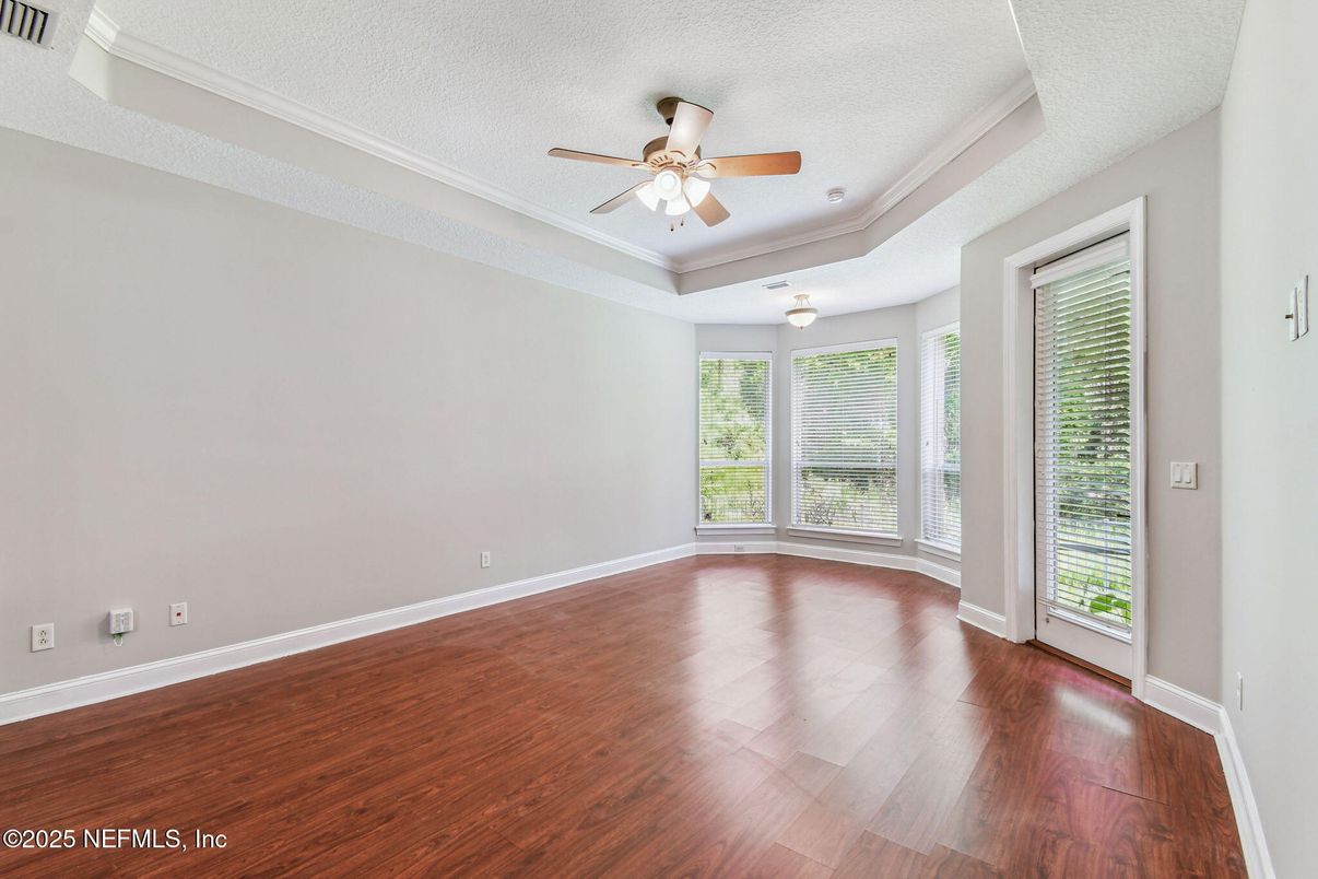 Empty room, Interior, Wood Texture Flooring
