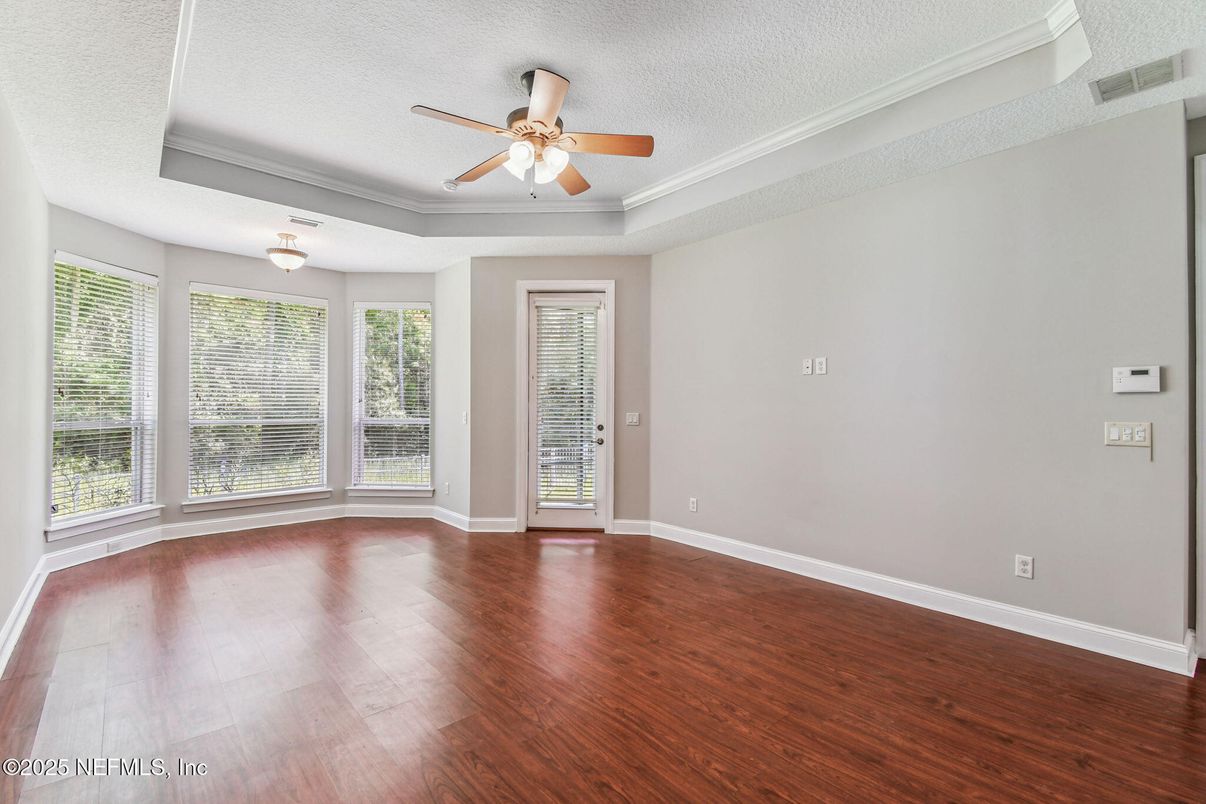 Empty room, Interior, Wood Texture Flooring
