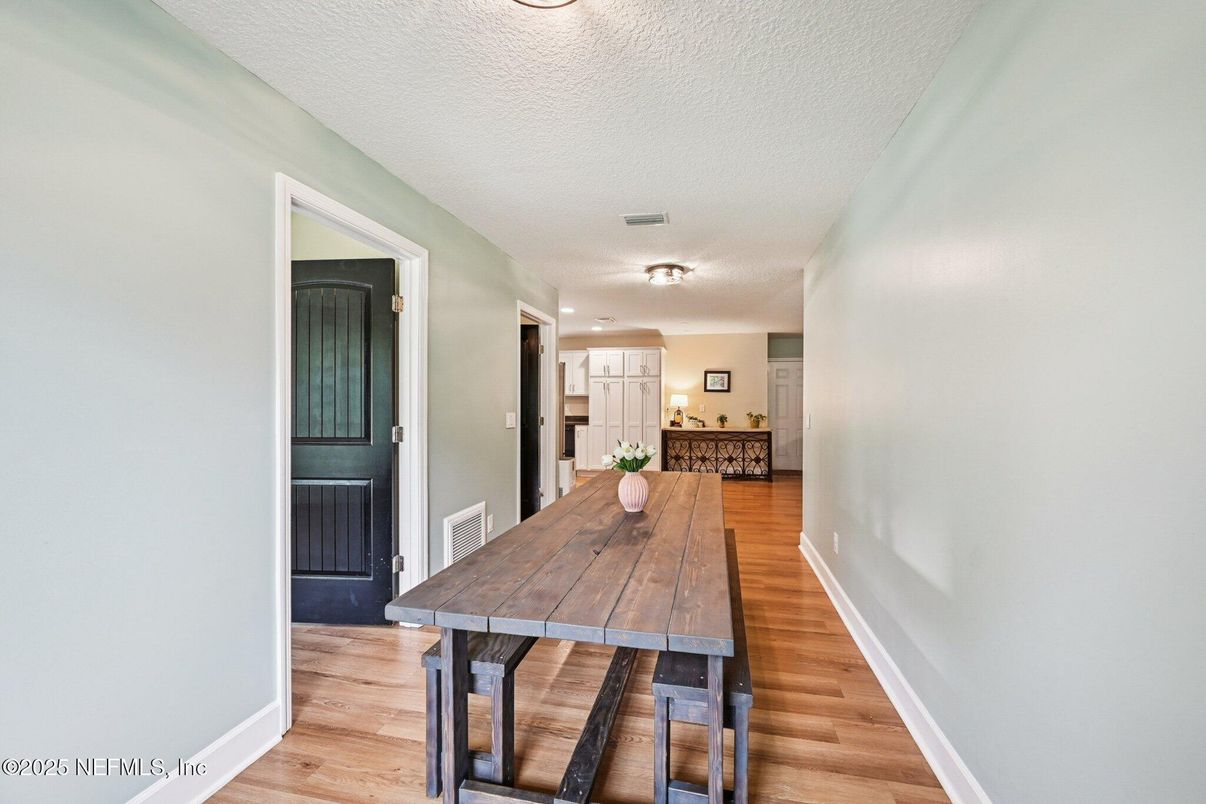Dining room, Interior, Wood Texture Flooring